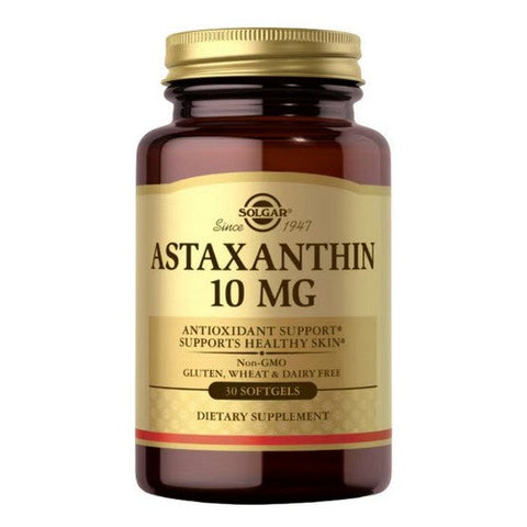 Solgar, Astaxanthin, 10 Mg, 30 Softgels Solgar