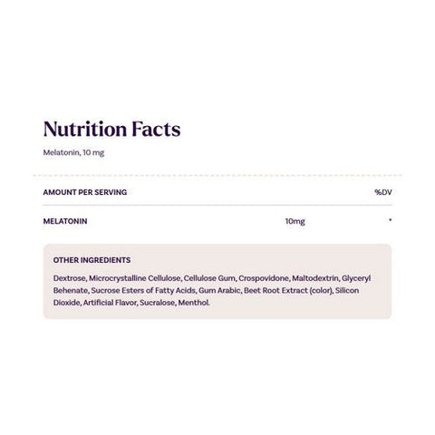 Natrol, Fast Dissolve Melatonin, 10 Mg, 60 Count