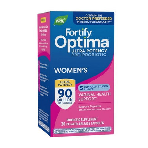 Fortify Optima Women’s Advanced Care 90 Billion Probiotic 30 Caps by Nature's Way