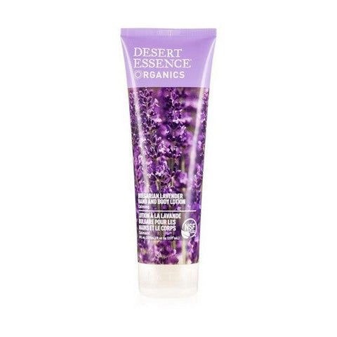 Desert Essence, Hand And Body Lotion Bulgarian Lavender, 8 Oz Desert Essence