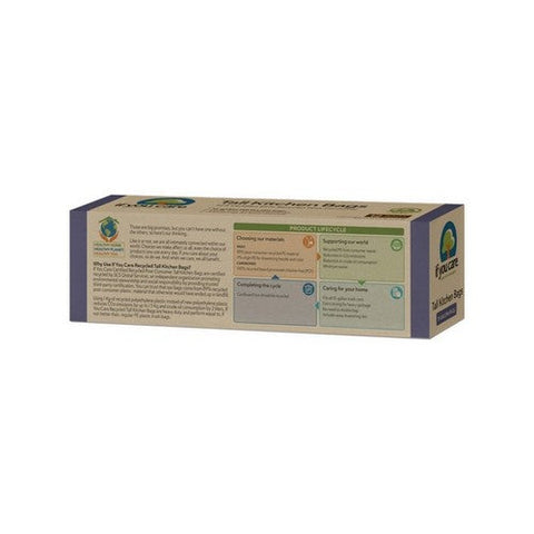 If You Care, Tall Kitchen Bags With Drawstrings, 12 Count If You Care