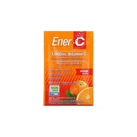 Ener-C, Ener-C Vitamin C Multivitamin Drink Mix, 1000 mg, Orange, 30 Packets Ener-C