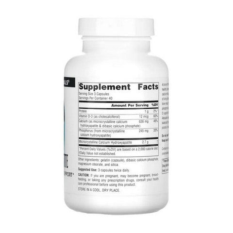 Source Naturals, Calcium Hydroxyapatite, 120 caps Source Naturals