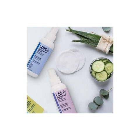 Lafes Natural Body Care, Deodorant Spray Soothe Lavender And Aloe, 4 oz Lafes Natural Body Care