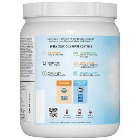 Garden of Life, Raw Organic Meal Vanilla Spiced Chai Powder, 532 Grams Garden of Life