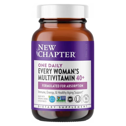 New Chapter, Every Women's One Daily 40 Plus Multi, 96 Tabs