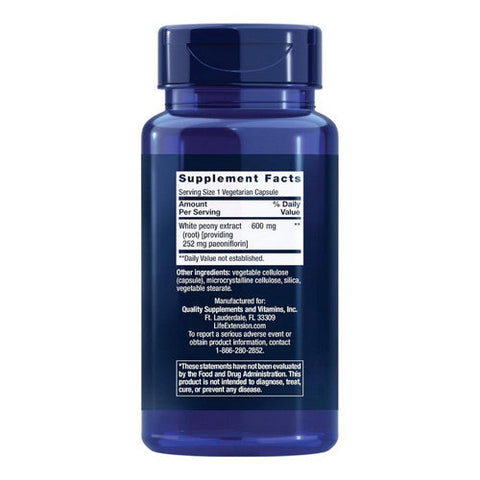 Life Extension, Peony Immune, 600 mg, 60 Vcaps Life Extension