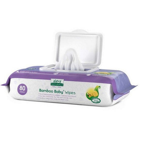 Aleva Naturals, Bamboo Baby Wipes Travel Size, 30 Ct Aleva Naturals