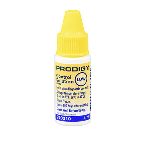 Prodigy, Control Solution Low, 0.13 OZ Prodigy