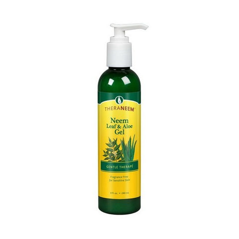 TheraNeem Naturals, Neem Leaf And Aloe Gel Gentle Therape Fragrance Free, 8 Oz TheraNeem Naturals