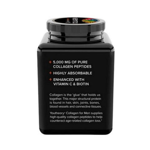 Youtheory, Men Collagen, 290 Tabs Youtheory
