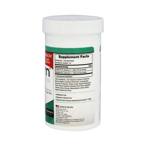 Probium, Oral Blis Combo 4B Probium Porbiotic, 30 Tabs Probium