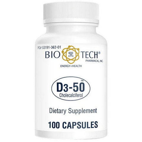 Bio-TechPharmacal, Vitamin D-350, 100 Capsules