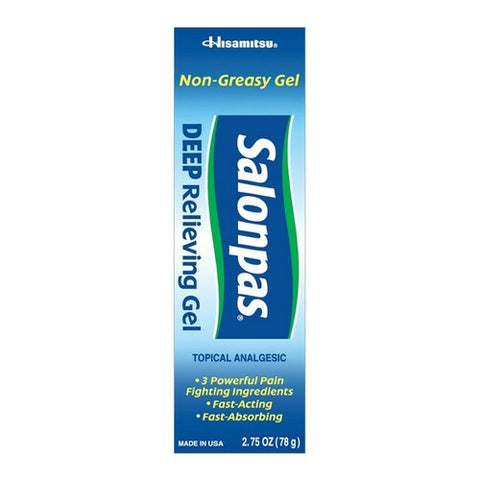Emerson Healthcare Llc, Salonpas Deep Relieving Gel, 2.75 Oz Salonpas