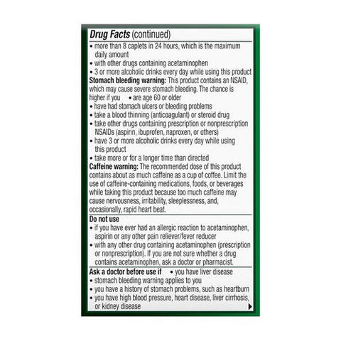 Excedrin, Extra Strength Caplets, 24 Caps Excedrin