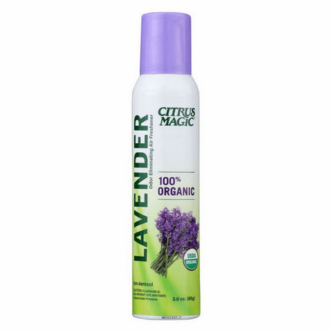 Citrus Magic, Air Freshener Organic Lavender Eucalyptus, 3.5 Oz