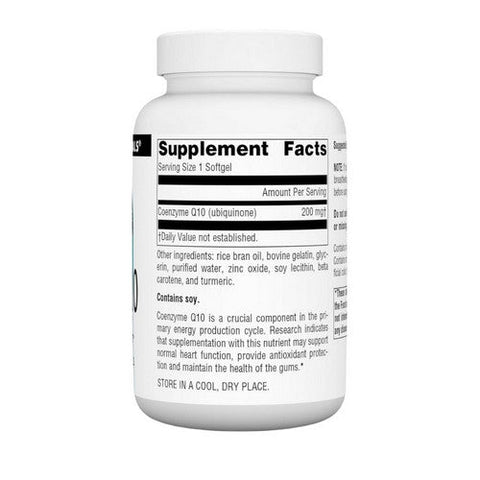 Source Naturals, Coenzyme Q10, 200 MG, 90 Softgels Source Naturals