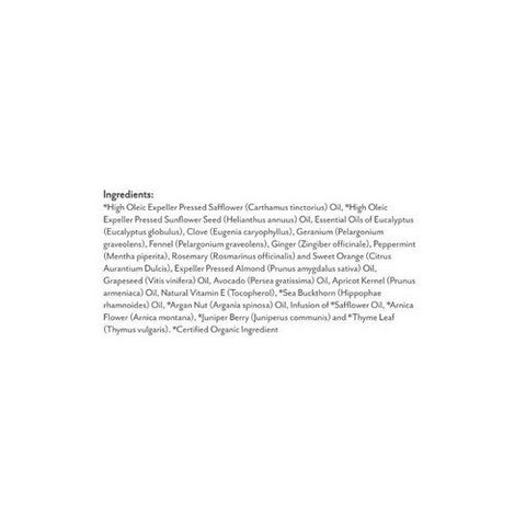 Soothing Touch, Bath Body & Massage Oil, Peppermint Rosemary 4 oz