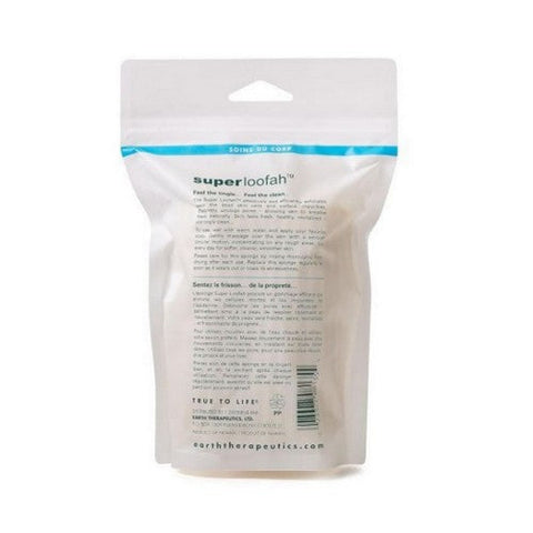 Earth Therapeutics, Super Loofah Body Scrubber, Green 1 Count Earth Therapeutics