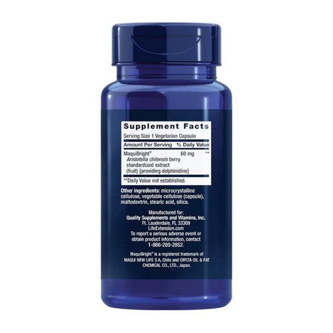 Life Extension, Tear Support with MaquiBright, 60 Mg, 30 Veg Caps Life Extension
