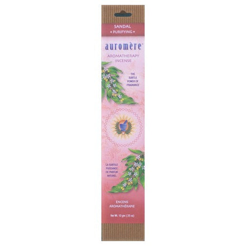 Auromere, Aromatherapy Incense, Sandal 1 Count Auromere