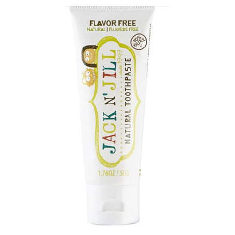 Jack N' Jill, Organic Toothpaste Flavor Free, 1.76 fl oz Jack N' Jill