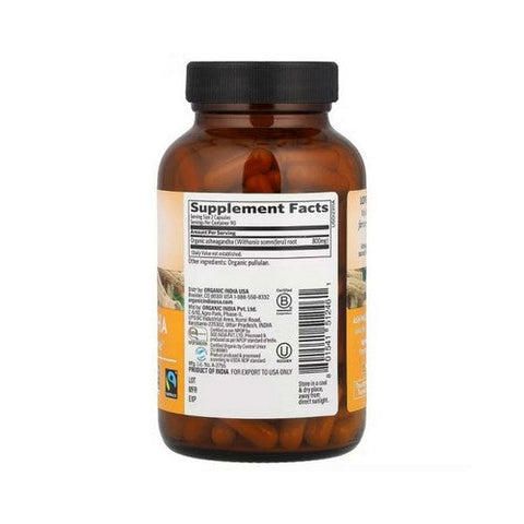 Organic India, Ashwagandha, 180 Caps Organic India