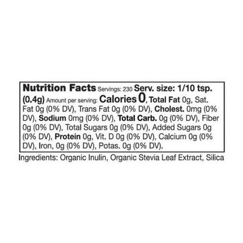 Sweetleaf Stevia, Organic Stevia Sweetener, 3.2 oz Sweetleaf Stevia