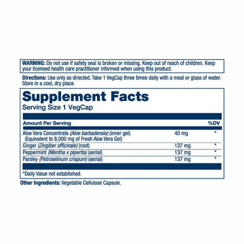 Solaray, True Herbs Super Aloe Vera, 8000 Mg, 100 Veg Caps Solaray