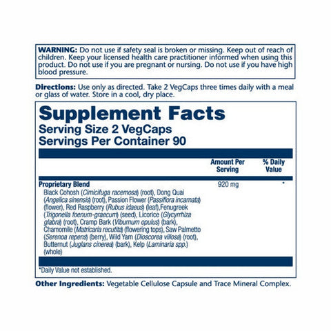 Solaray, Female Hormone Blend SP-7C, 180 Caps