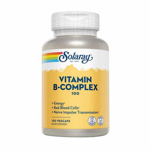 Solaray, B-Complex 100, 100 Caps