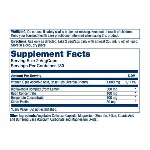 Solaray, Super Bio Vitamin C, 360 Caps Solaray