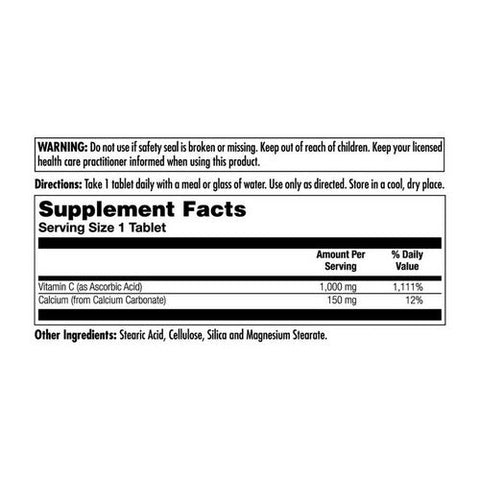 Kal, C 1000 Sustained Release Buffered, 1,000 mg, 250 Tabs Kal