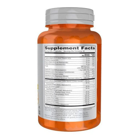 Now Foods, Sports Energy Extreme, 90 Caps