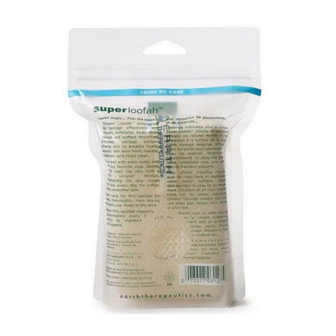Earth Therapeutics, Loofah Exfoliating Body Sponge, Count Earth Therapeutics