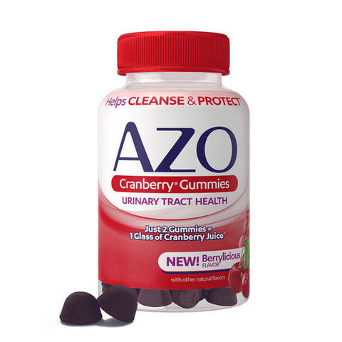 Azo, Cranberry Gummies, Mixed Berry 72 Gummies Azo