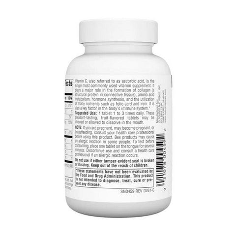 Source Naturals, Acerola C, 120 MG, Chewable 100 Tabs Source Naturals
