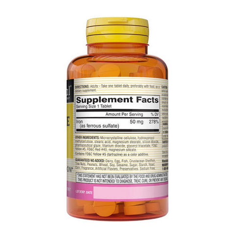 Mason, Iron Tablets Slow Release, 60 Tabs Mason