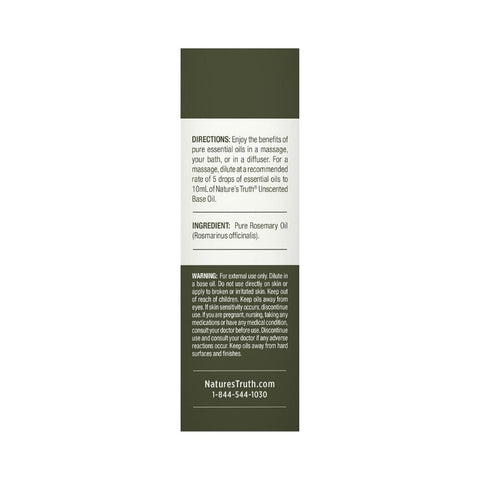Nature's Truth, Essential Oil, Rosemary .51 Oz