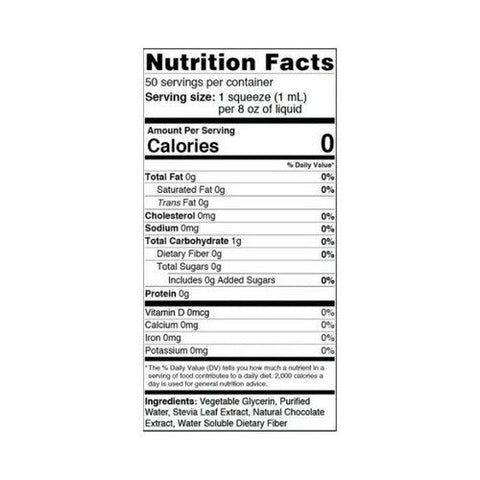 Sweetleaf Stevia, SweetLeaf Sweet Drops, Chocolate 1.7 Oz Sweetleaf Stevia