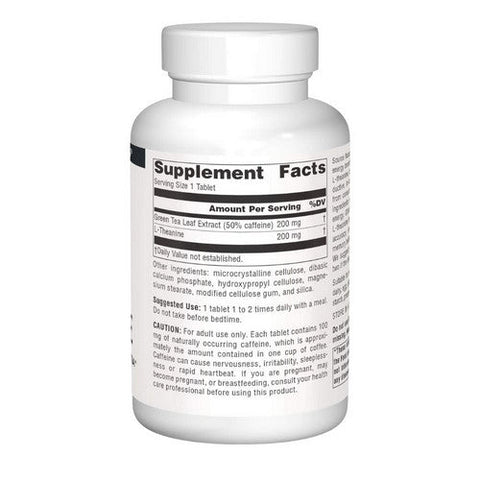 Source Naturals, Caffeine+ L-Theanine, 240 Tabs Source Naturals