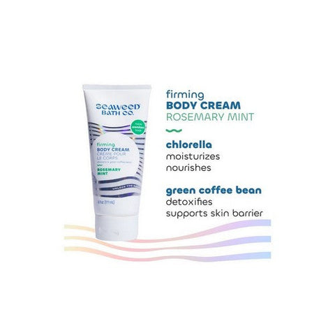 Sea Weed Bath Company, Firming Body Cream Rosemary Mint, 6 Oz Sea Weed Bath Company