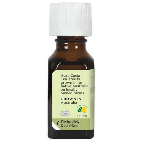Aura Cacia, Essential Oil Tea Tree, (melaleuca alternafolia) 0.5 Fl Oz Aura Cacia