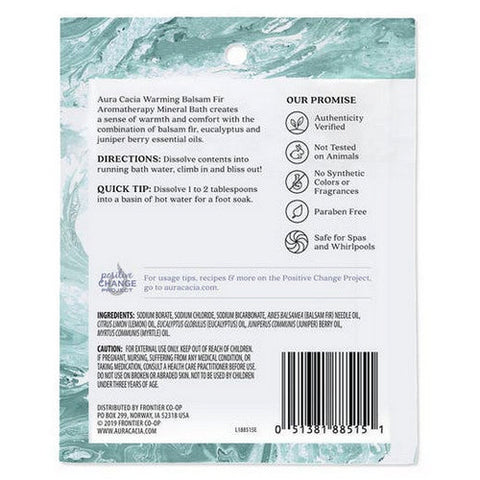 Aura Cacia, Aura Cacia  Aromatherapy Mineral Bath Soothing Heat, 2.5 oz Aura Cacia