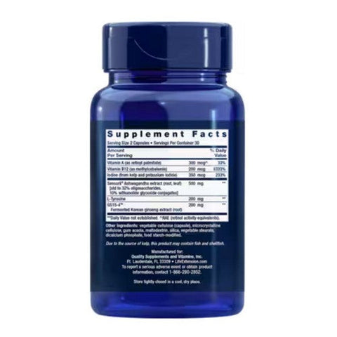Life Extension, Triple Action Thyroid, 60 Caps