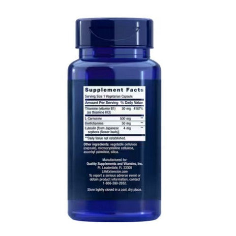 Life Extension, Super Carnosine, 500 mg, 60 Veg Caps Life Extension