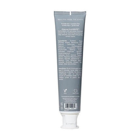Zion Health, Claybrite Activated Charcoal Toothpaste Natural Mint, 4 Oz Zion Health