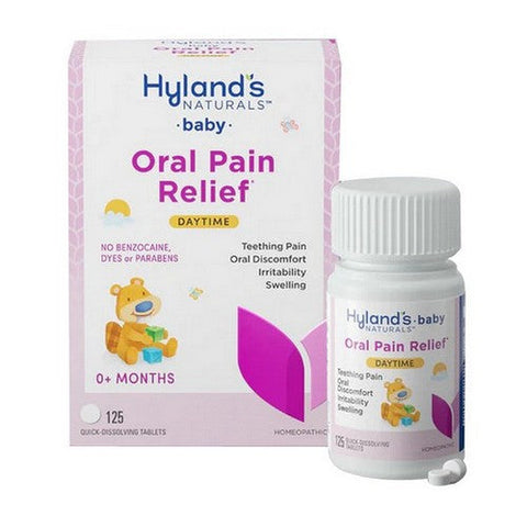 Hylands, Baby Daytime Oral Pain Relief, 125 Tabs Hylands