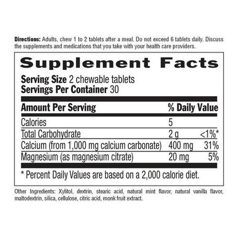 Country Life, Acid Rescue, 1000 mg, Mint 60 Chews Country Life