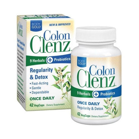 Colon Clenz 42 Veg Caps by Body Gold